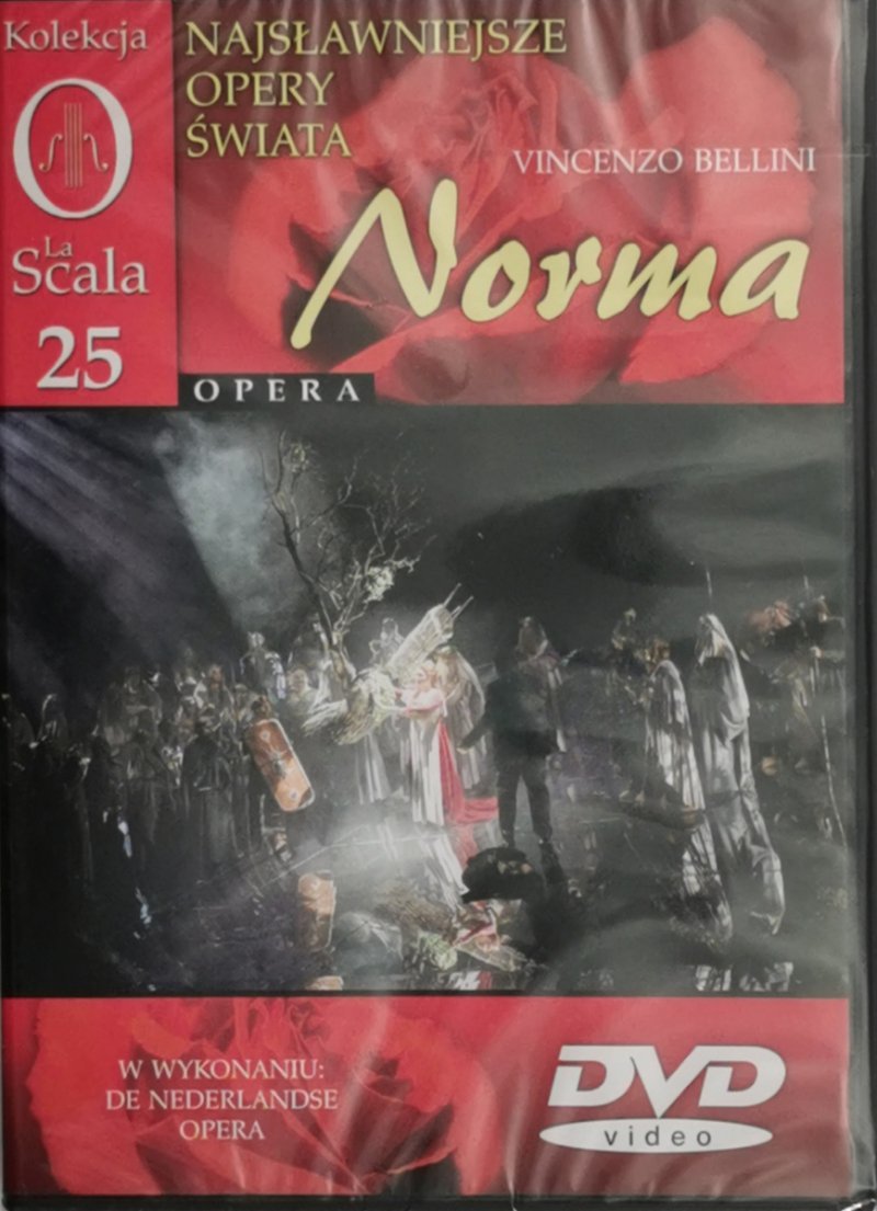 DVD. KOLEKCJA LA SCALA: 25. NORMA - Vivcenzo Bellini