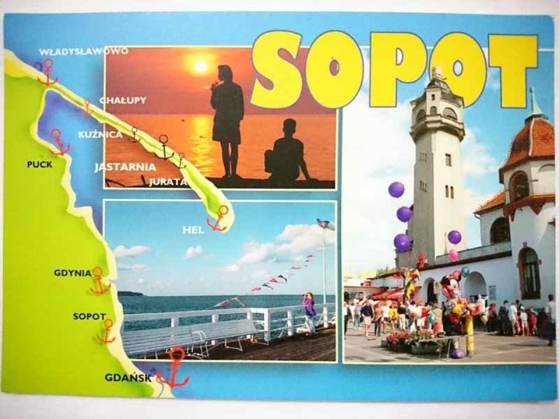 SOPOT. GORĄCE POZDROWIENIA Z SOPOTU FOT. R. GAUER