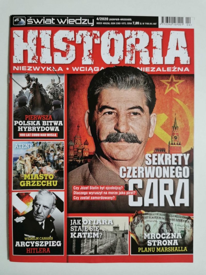 ŚWIAT WIEDZY HISTORIA NR 4/2020 SIERPIEŃ-WRZESIEŃ