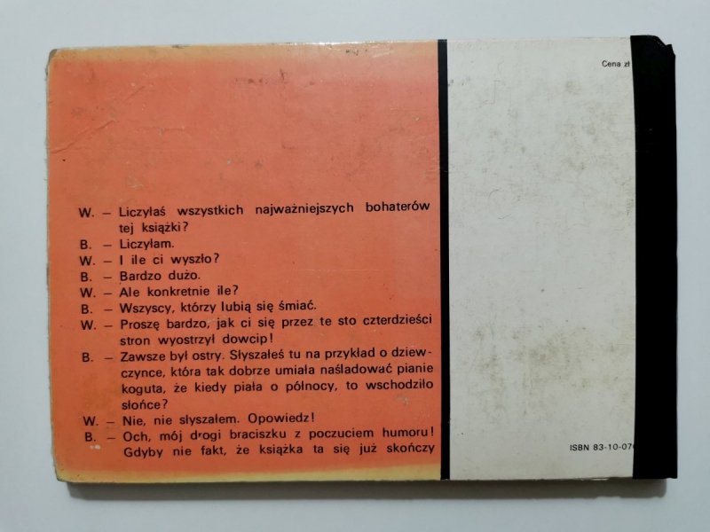 ELEMENTARZ HUMORU - Jerzy Wittlin 1980