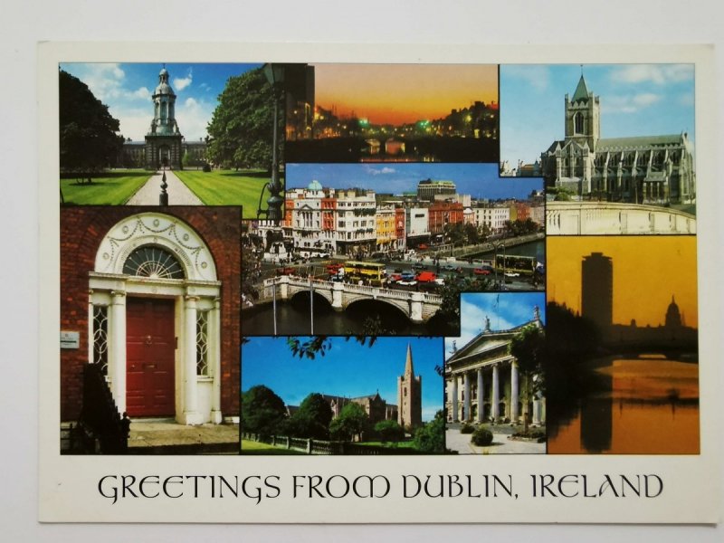 DUBLIN. GREETINGS FROM DUBLIN. IRELAND