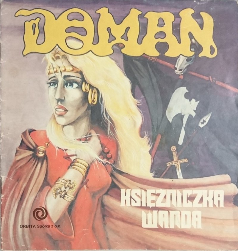 DOMAN. KSIĘŻNICZKA WANDA - Janusz Florkiewicz 1990