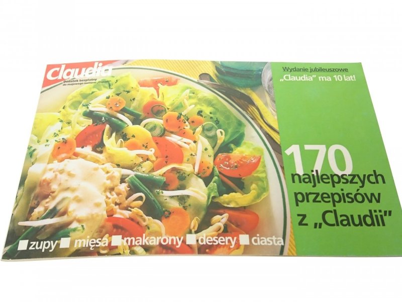CLAUDIA 170 NAJLEPSZYCH PRZEPISÓW CLAUDII MAJ 2003