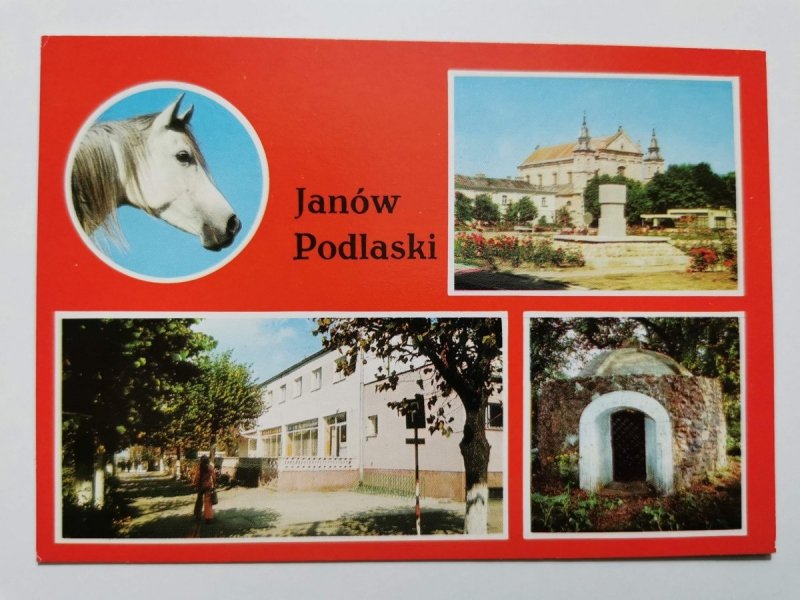 JANÓW PODLASKI. KLACZ, RYNEK, MOTEL, GROTA NARUSZEWICZA FOT. DUDLEY I INNI