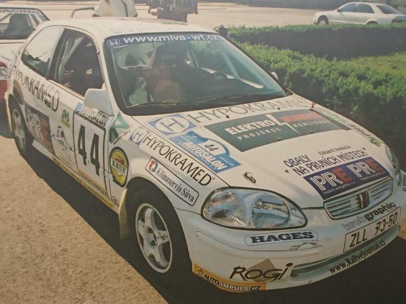 RAJD WRC 2005 ZDJĘCIE NUMER #307 HONDA CIVIC