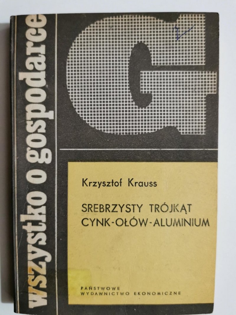 SREBRZYSTY TRÓJKĄT CYNK-OŁÓW-ALUMINIUM Krzysztof Krauss