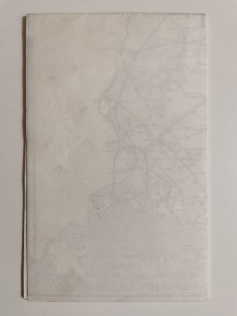 MAPA SCHEMATYCZNA SIECI PKP DO SIECIOWEGO ROZKŁADU JAZDY POCIĄGÓW 1984/85