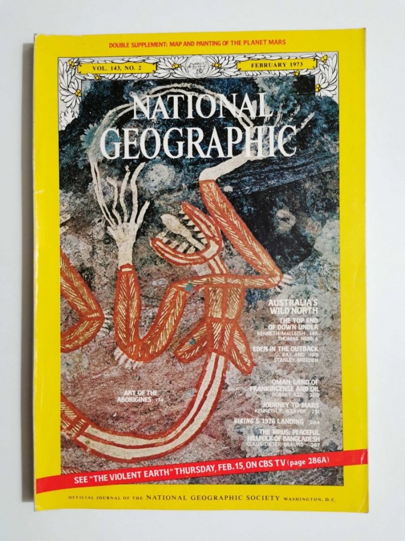NATIONAL GEOGRAPHIC VOL. 143 NO. 2 FEBRUARY 1973