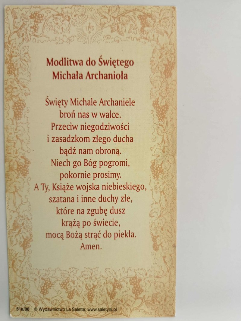 ŚW. MICHALE ARCHANIELE