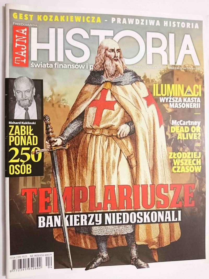 TAJNA HISTORIA SIERPIEŃ-WRZESIEŃ 04/2016