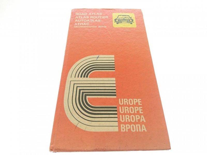 ROAD ATLAS. EUROPE (1990)