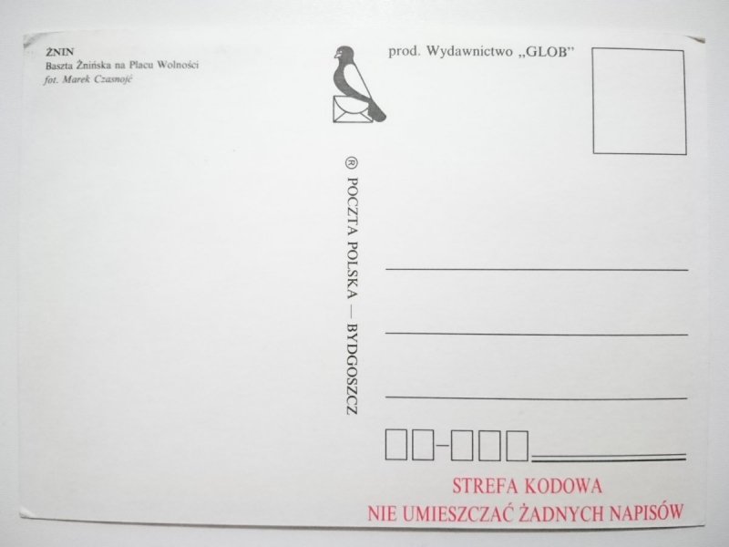 ŻNIN. BASZTA ŻNIŃSKA NA PLACU WOLNOŚCI FOT. CZASNOJĆ
