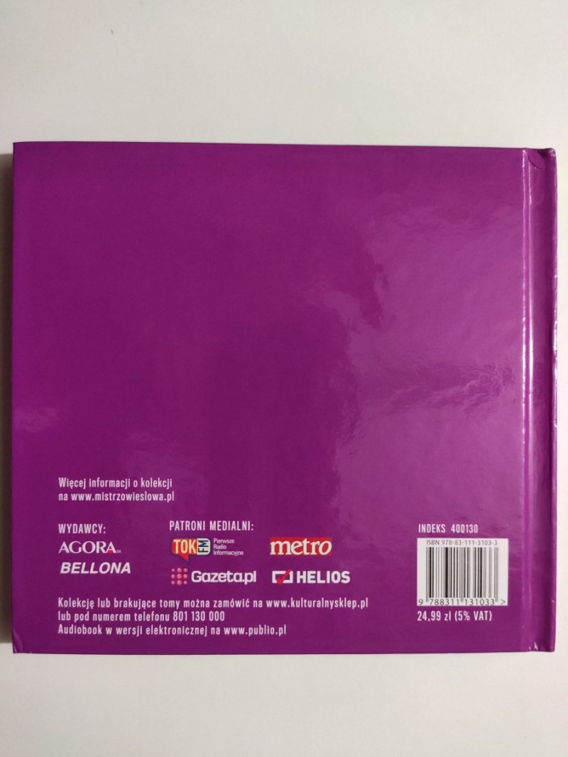 CD. ANIA Z ZIELONEGO WZGÓRZA CZYTA JOLANTA FRASZYŃSKA