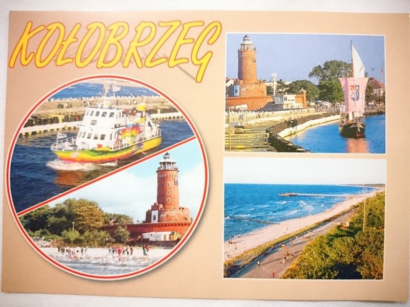 KOŁOBRZEG. CZTERY UJĘCIA FOT. R. GAUER