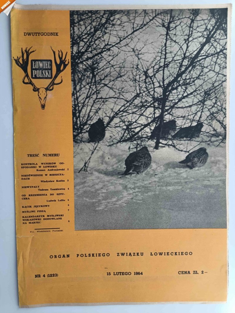 ŁOWIEC POLSKI NR 4/1964