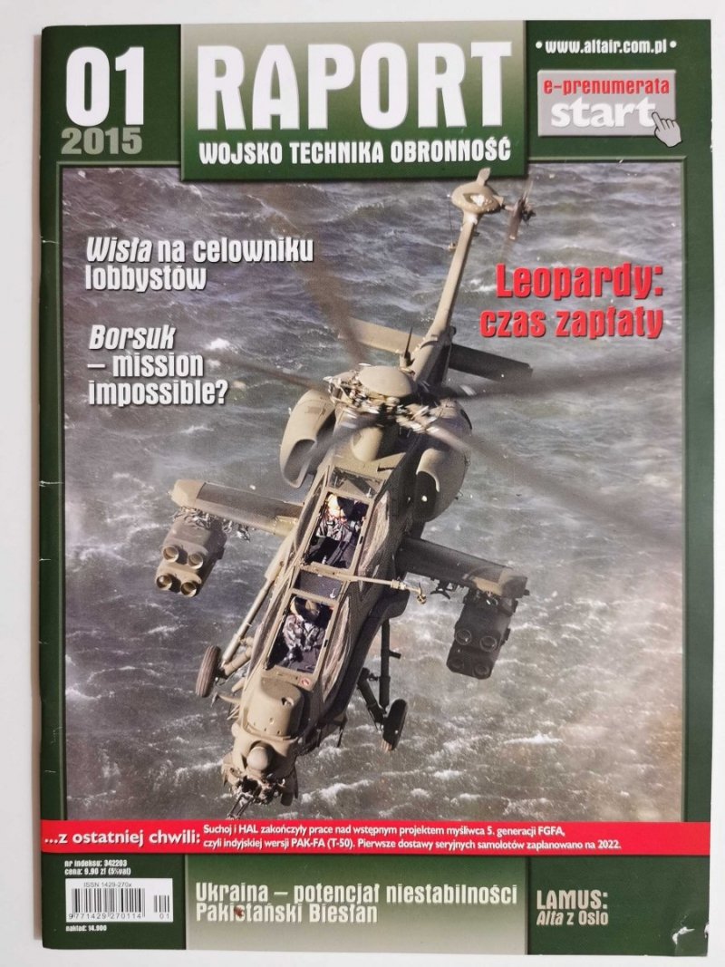 RAPORT NR 01/2015 LEOPARDY: CZAS ZAPŁATY