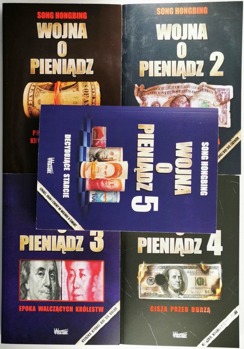 WOJNA O PIENIĄDZ TOM 1-5 - Song Hongbing 