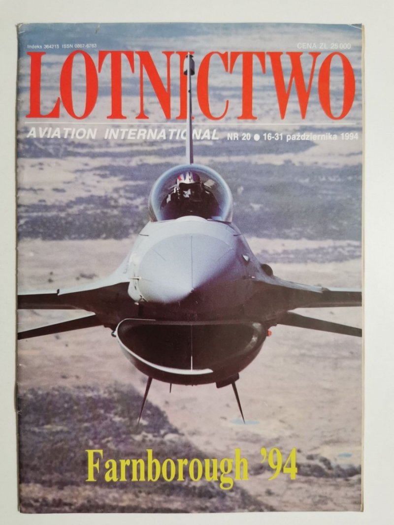 LOTNICTWO NR 20 1994