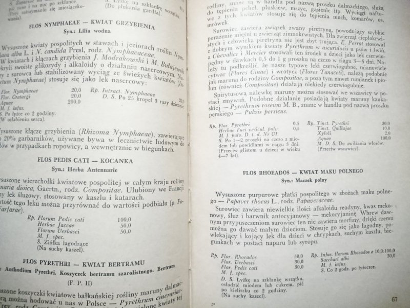 ZIOŁOLECZNICTWO I LEKI ROŚLINNE - Muszyński 1958