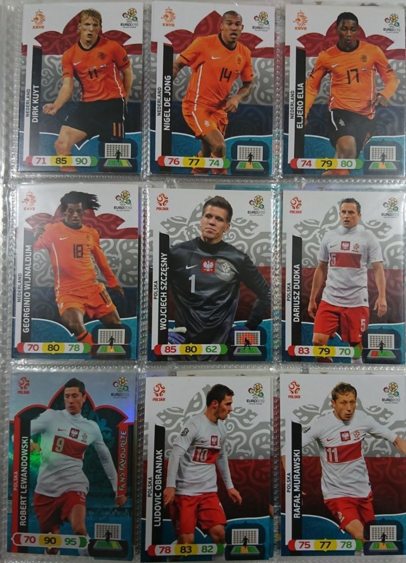 UEFA EURO 2012 POLAND-UKRAINE. ALBUM Z KARTAMI I NAKLEJKAMI