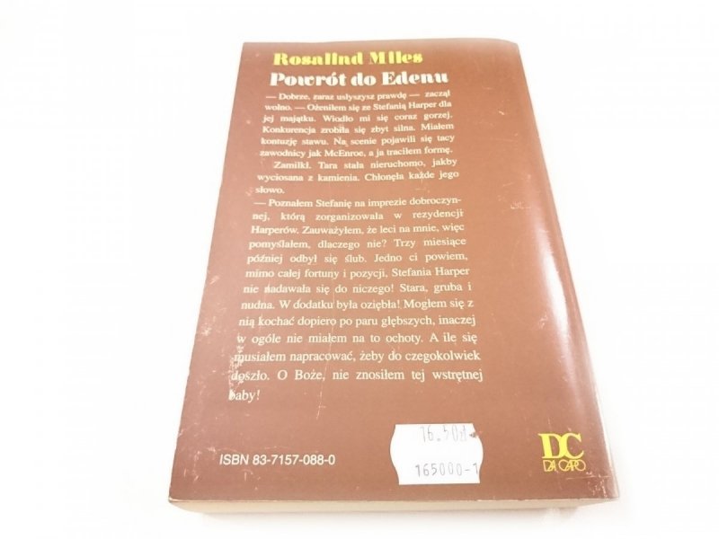POWRÓT DO EDENU - Rosalind Miles 1995
