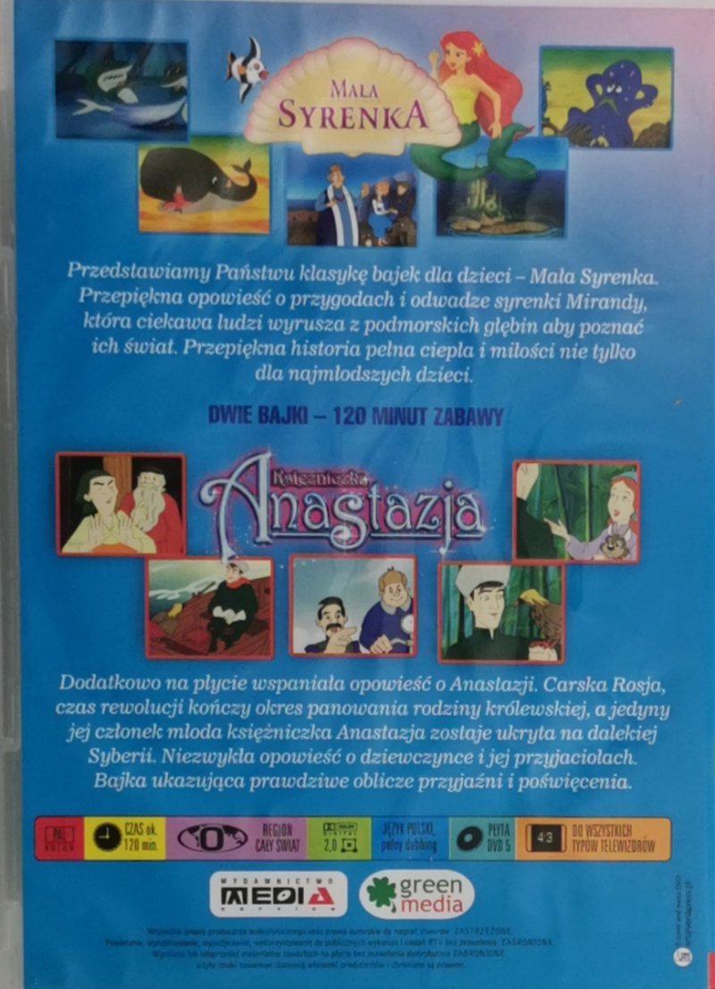 VCD. MAŁA SYRENKA