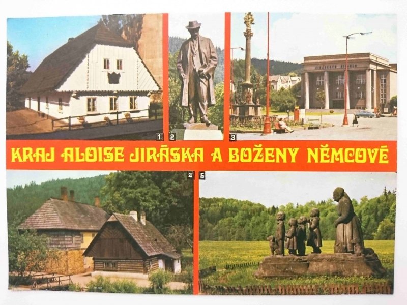 KRAJ ALOISE JIRASKA A BOŻENY NECOVE. RODNY DOMEK A. JIRASKA V HRONOVE
