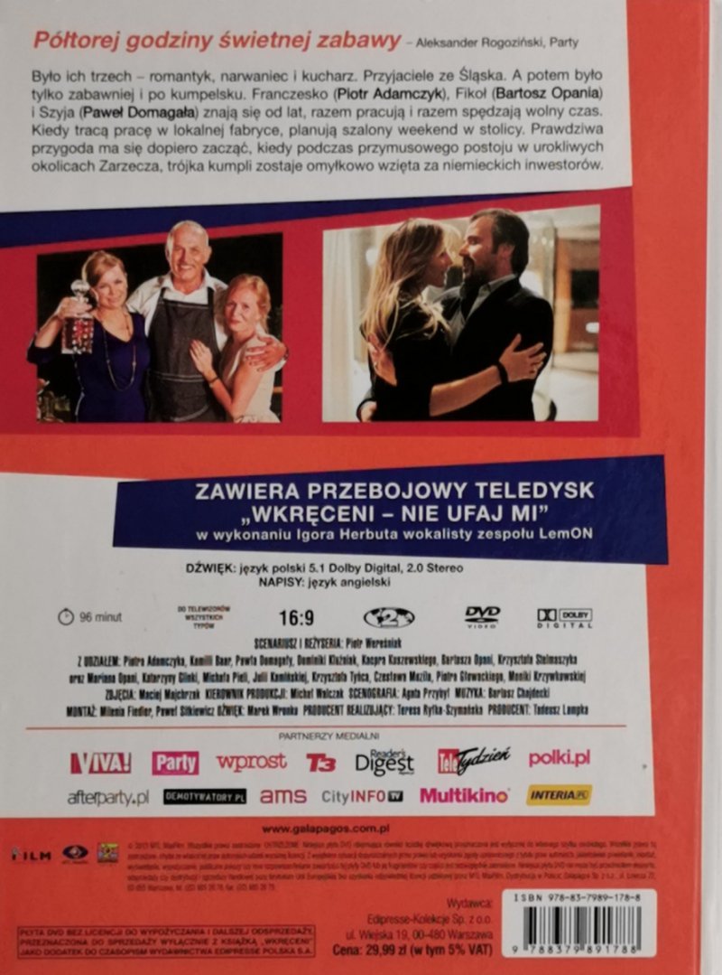 DVD. WKRĘCENI