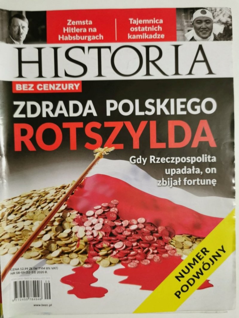 HISTORIA BEZ CENZURY Nr 08-09 (52-53) 2020