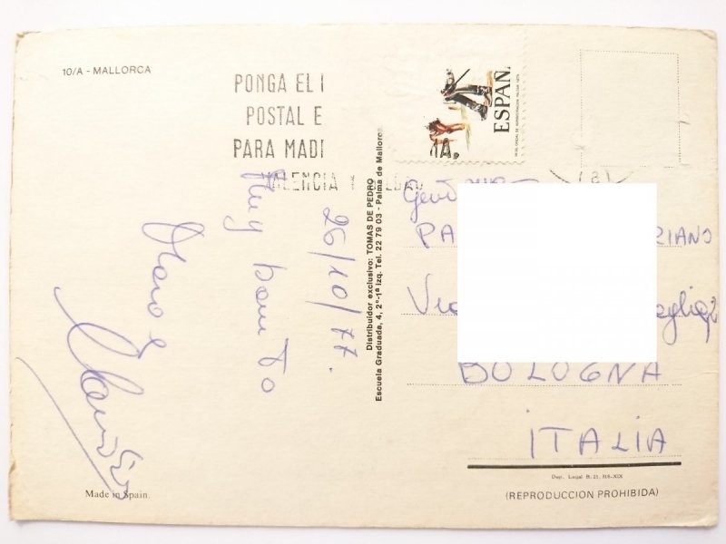 RECUERDO DE PALMA DE MALLORCA