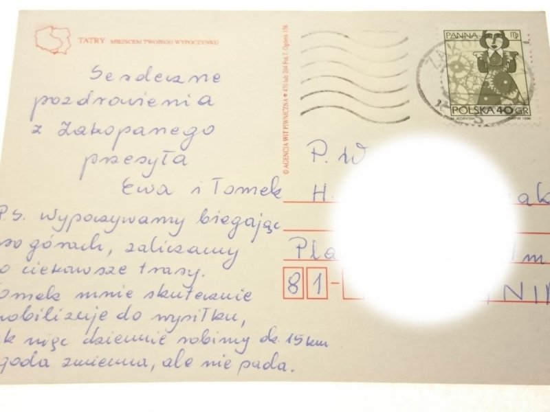 POZDROWIENIA Z TATR