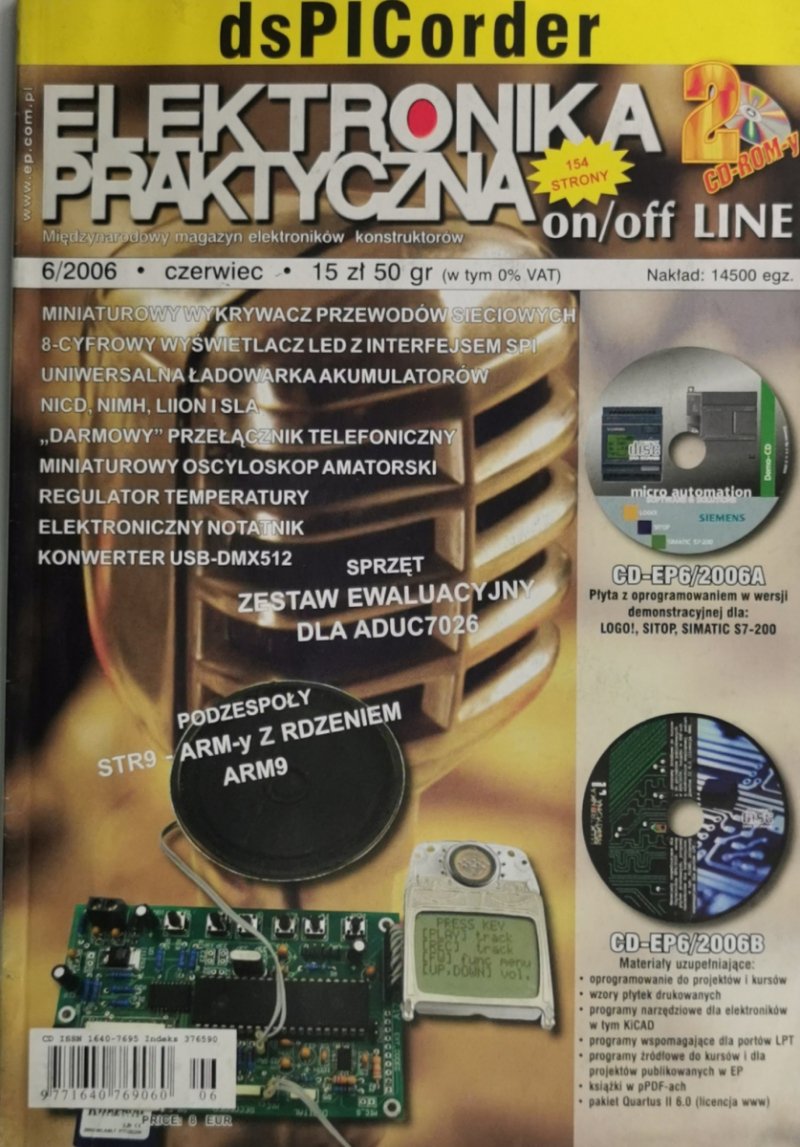 ELEKTRONIKA PRAKTYCZNA 6/2006 +2CD