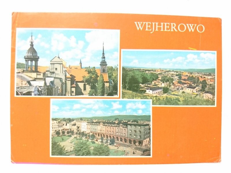 WEJHEROWO. KOŚCIÓŁ Z 1754-1755 ROKU. WIDOK OGÓLNY FOT. J. MAKAREWICZ