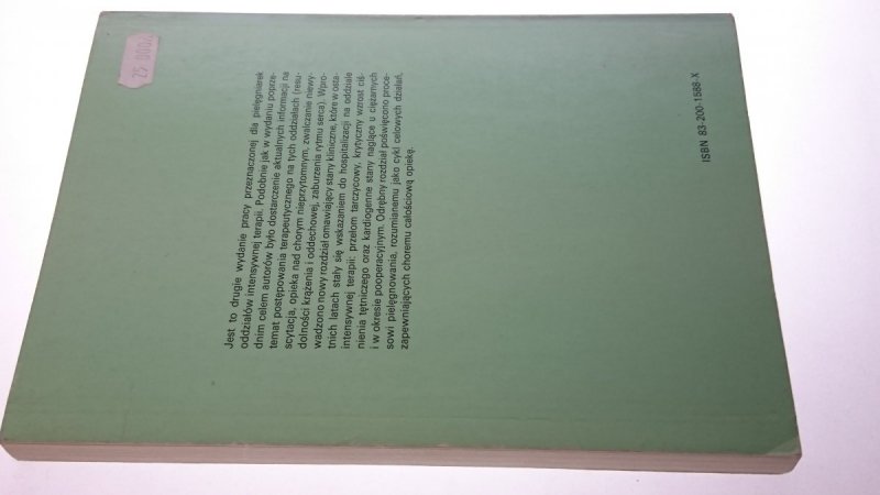 INTERNISTYCZNA INTENSYWNA TERAPIA I OPIEKA...1991