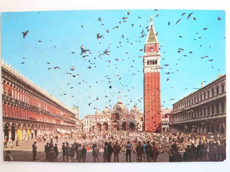 VENEZIA. PIAZZA S. MARCO – VOLO DI COLOMBI