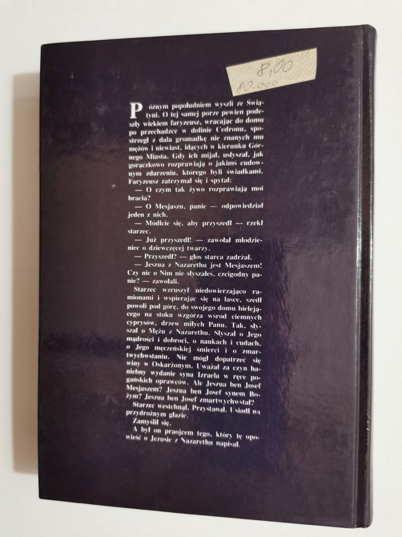 JEZUS Z NAZARETHU TOM III, IV - Roman Brandstaetter 1993