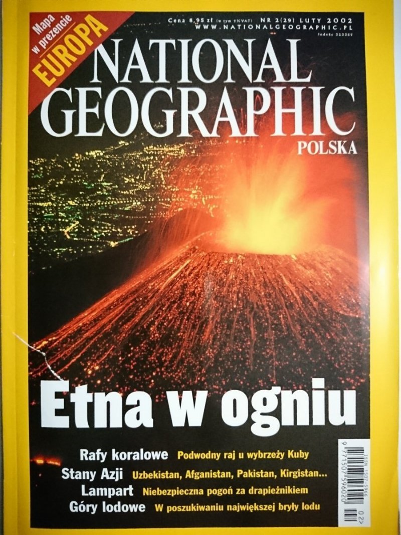 NATIONAL GEOGRAPHIC POLSKA 2-2002 Z DODATKIEM