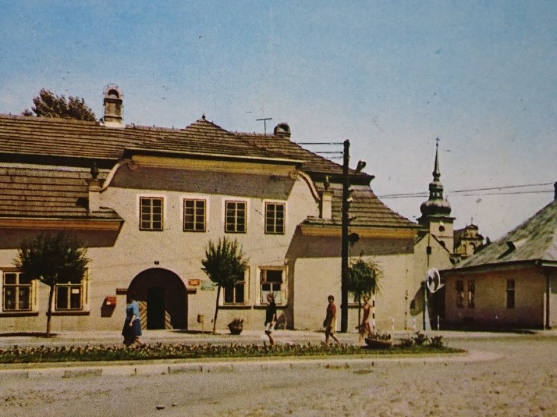 STARY SĄCZ. ZABYTKOWY DOM Z XVIII w. FOT KACZYŃSKI