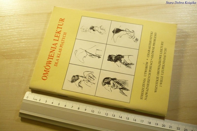 OMÓWIENIA LEKTUR DLA KLAS PIĄTYCH - Poznański 1995