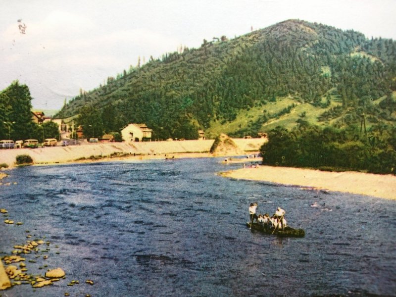 SZCZAWNICA. BULWARY NAD DUNAJCEM FOT. KAMYKOWSKI