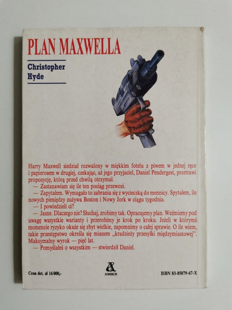 PLAN MAXWELLA - Christopher Hyde 1991