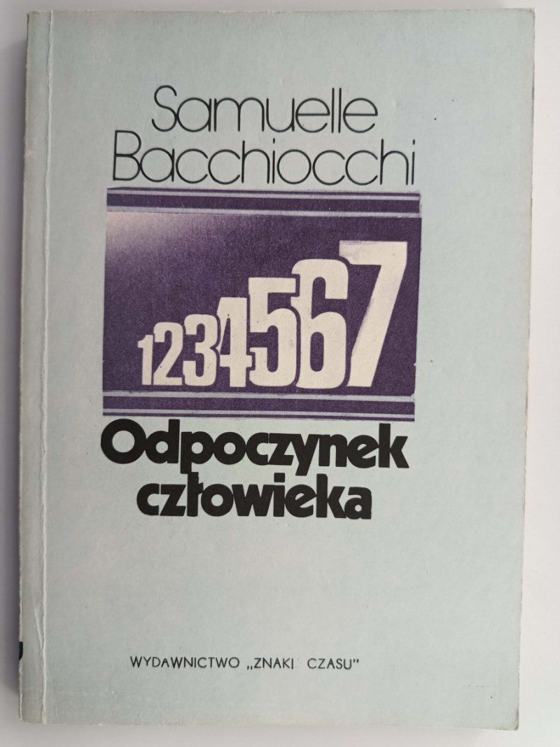 ODPOCZYNEK CZŁOWIEKA - Samuelle Bacchiocchi