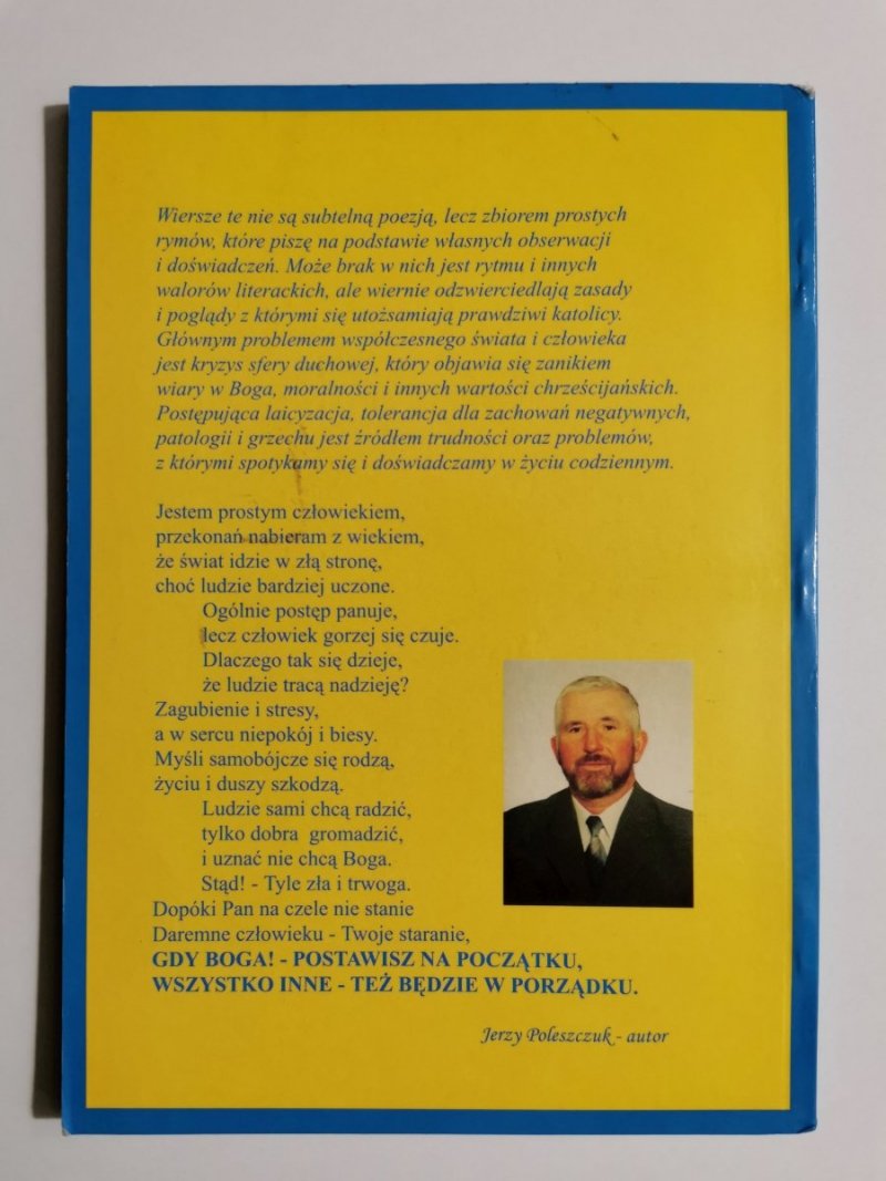 BEZ BOGA ANI DO PROGA - Jerzy Poleszczuk 