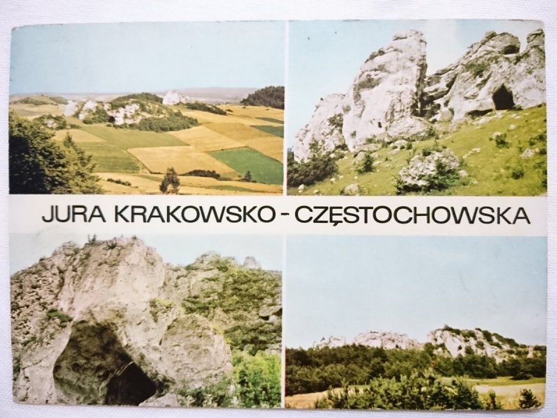 JURA KRAKOWSKO-CZĘSTOCHOWSKA. KRAJOBRAZ, SKAŁY I INNE FOT. CHOJNACKI, ZBORSKI