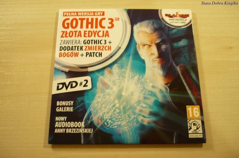 PC DVD #2 GOTHIC 3 ZŁOTA EDYCJA. CD-ACTION 07/2011