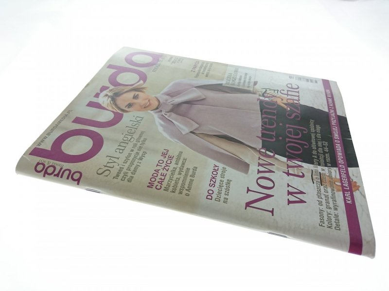 BURDA NR 8/2009 STYL ANGIELSKI