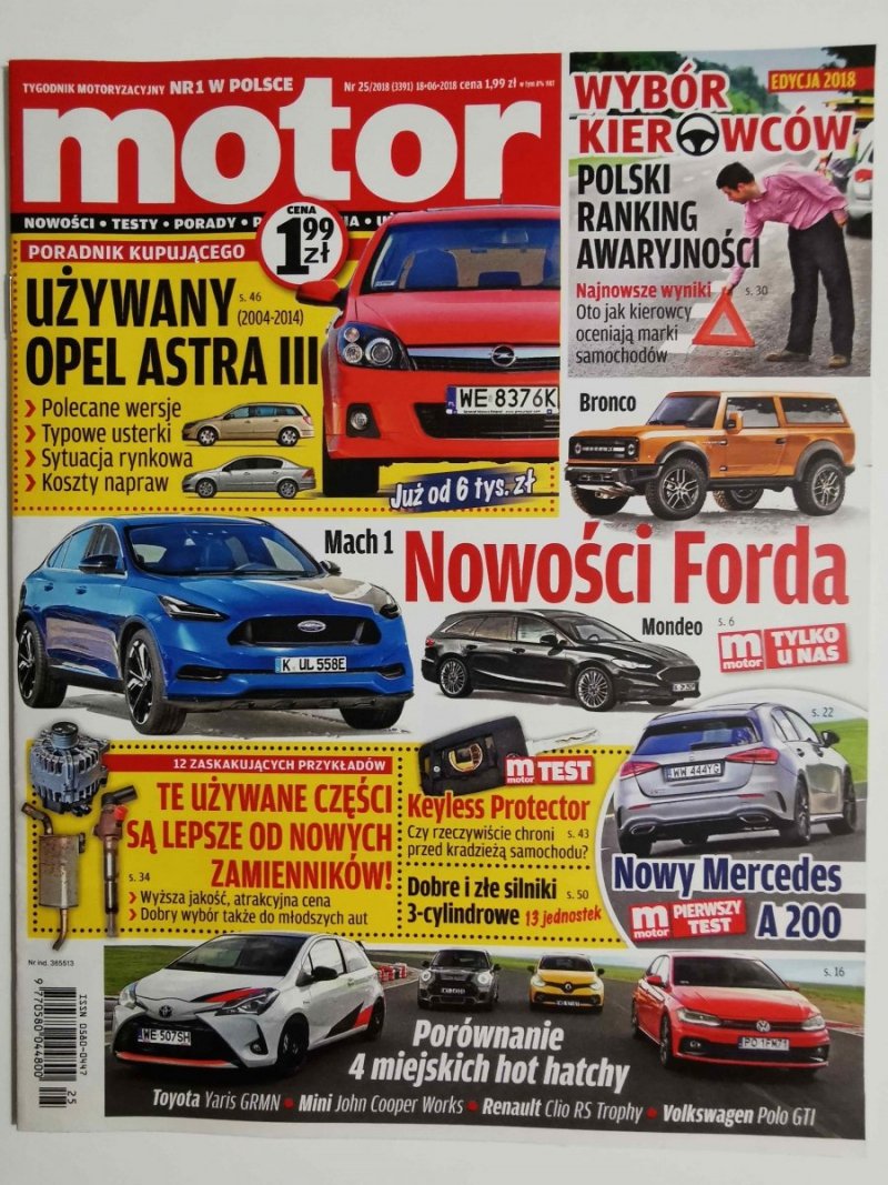 MOTOR NR 25/2018 (3391)