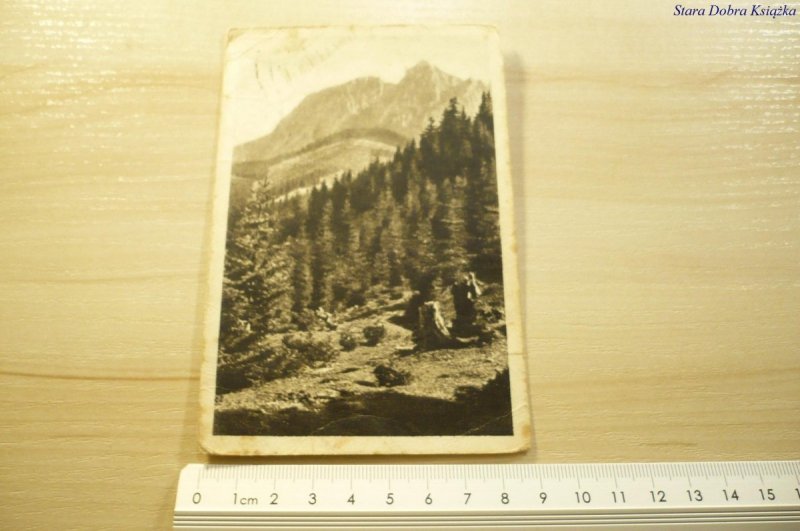 TATRY. GIEWONT ZNAD MAŁEJ ŁĄKI
