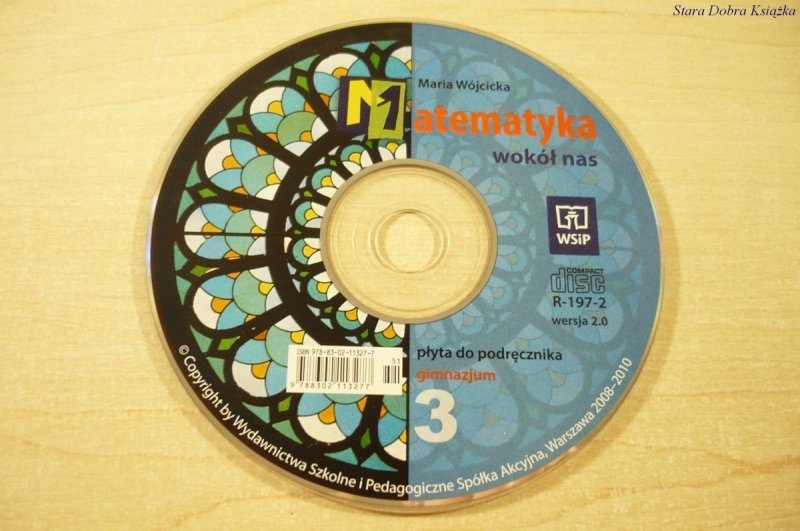 MATEMATYKA WOKÓŁ NAS CD DO PODRĘCZNIKA GIMNAZJUM 3