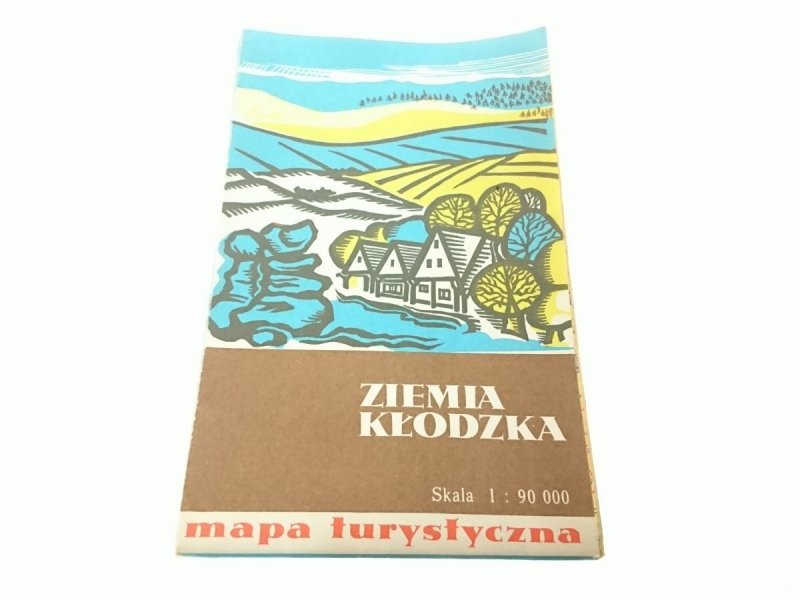 ZIEMIA KŁODZKA. MAPA TURYSTYCZNA (1985)